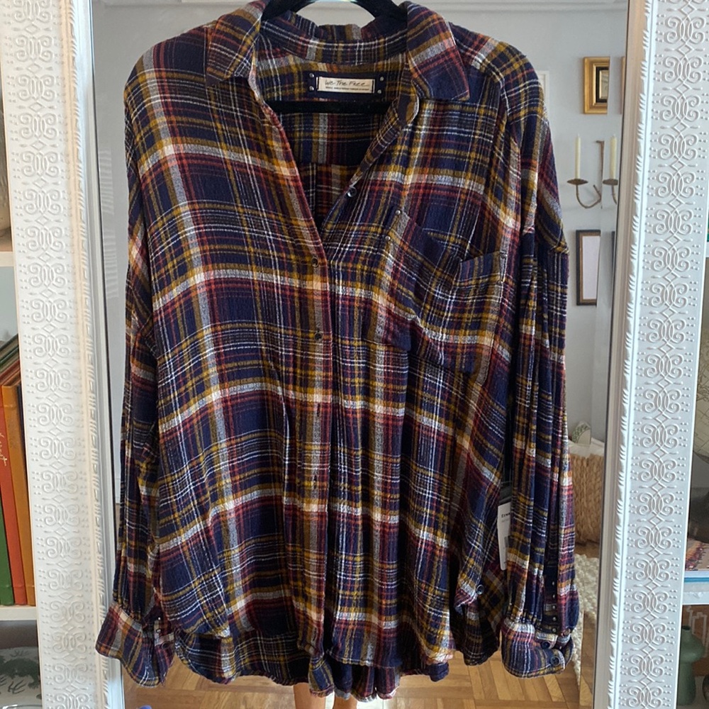 We the Free (Free People) oversized flannel